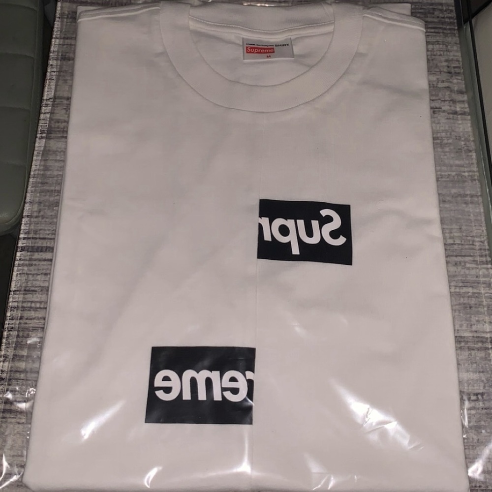 Supreme Split CDG Box Logo Tshirt